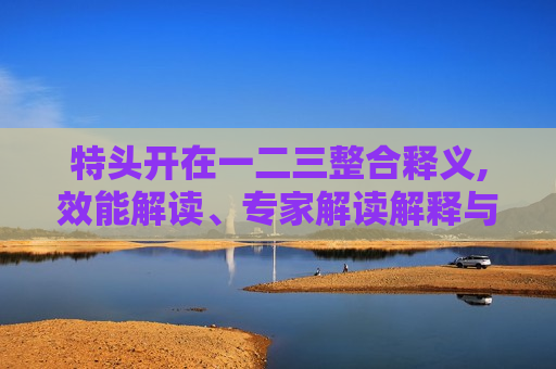 特头开在一二三整合释义,效能解读、专家解读解释与落实